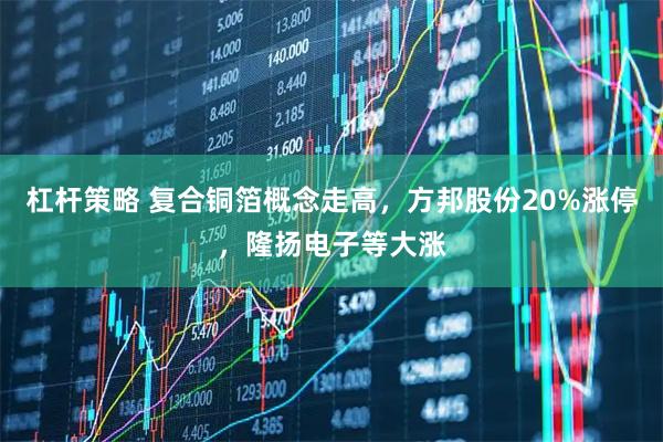 杠杆策略 复合铜箔概念走高，方邦股份20%涨停，隆扬电子等大涨